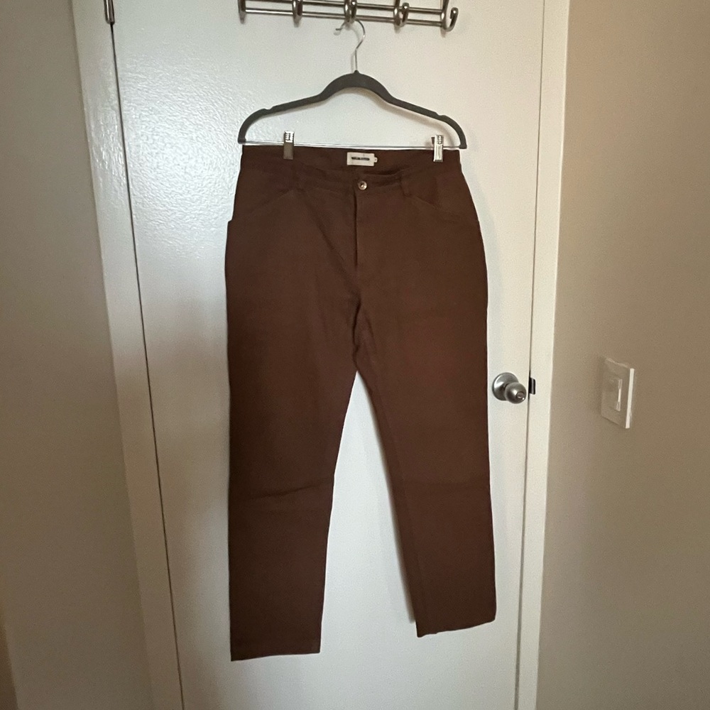 Taylor stitch brown camp pant